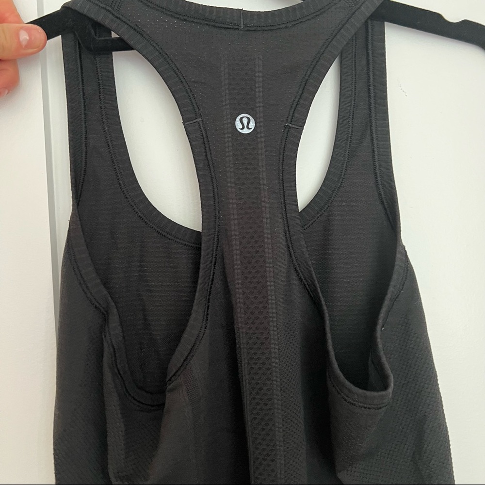 Lululemon swiftly tech racer backtank in black